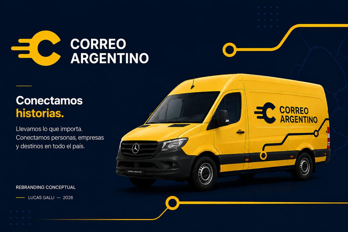 Correo Argentino — Rebranding conceptual